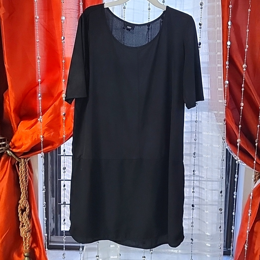 Wassino dresses casual color black size XL